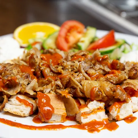 Iskender met döner