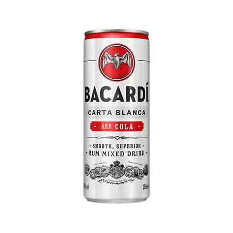 Blikje Bacardi Cola