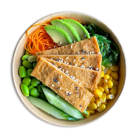 Poke bowl tofu