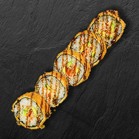 Fried salmon roll