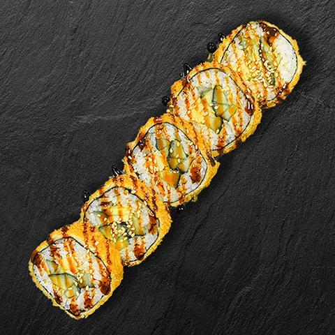Fried vegetarische roll