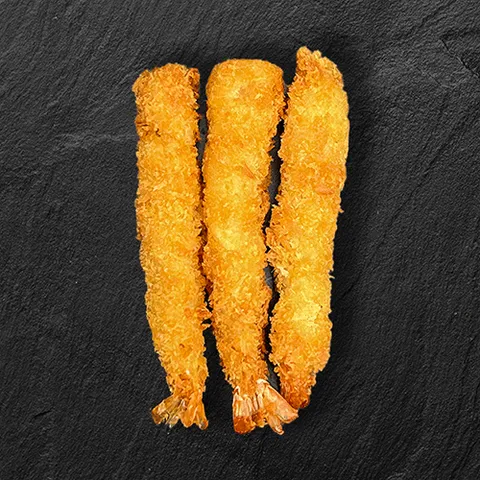 Fried ebi's