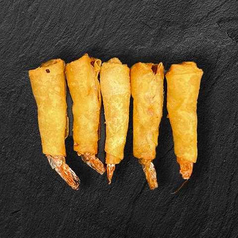 Garnaal loempia's