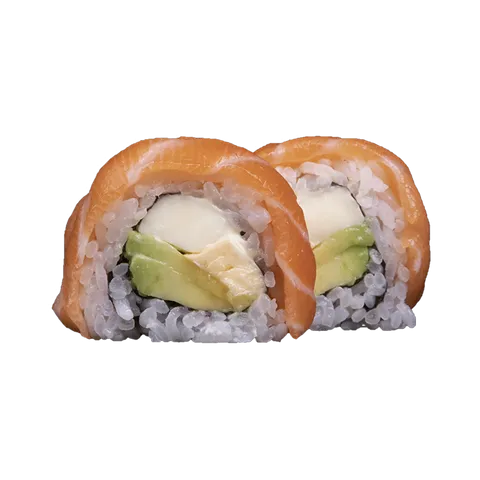 Salmon cheese maki