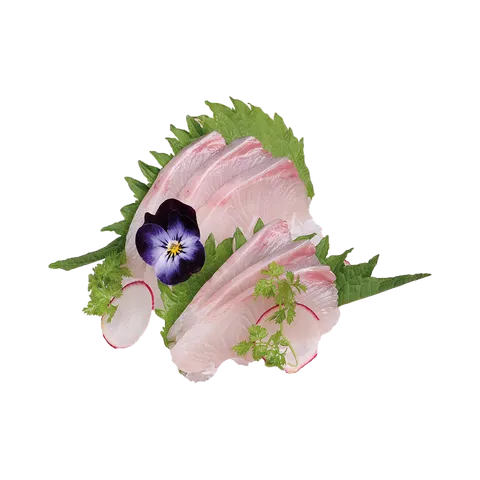 Hamachi sashimi