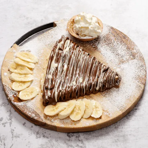 Crêpe banaan Nutella