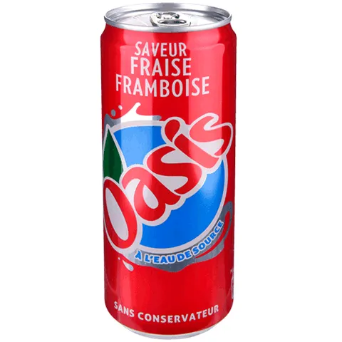 Oasis Aardbei Framboos 330ml