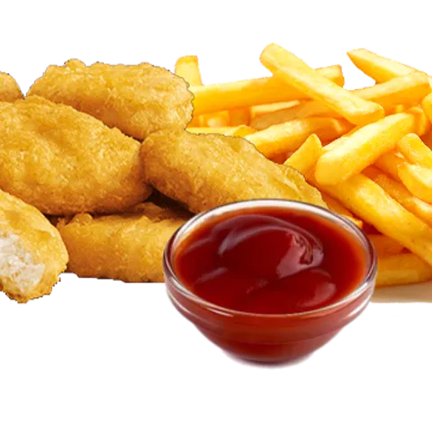 Kids nuggets menu