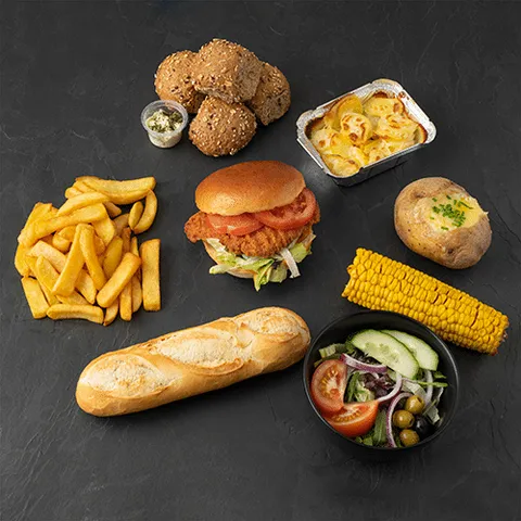 Original chickenburger menu