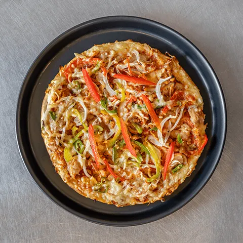 Shoarma, kip Pizza 26cm
