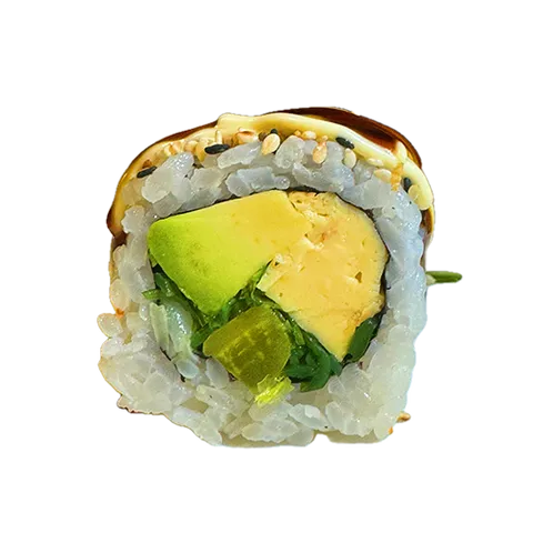 Veggie tamago roll