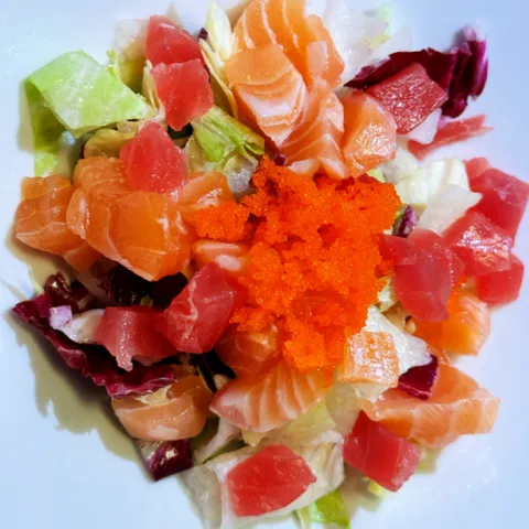 Sashimi salade