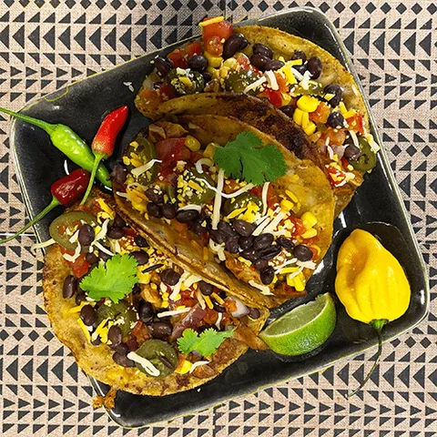 Birria taco menu