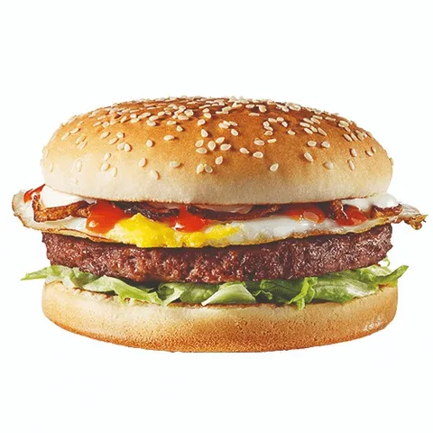 Egg burger