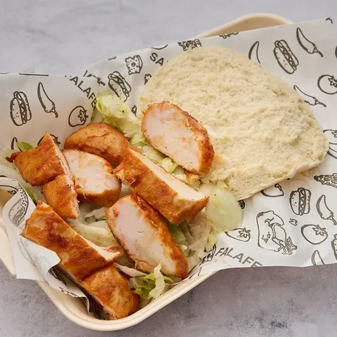 Broodje kipfilet halal