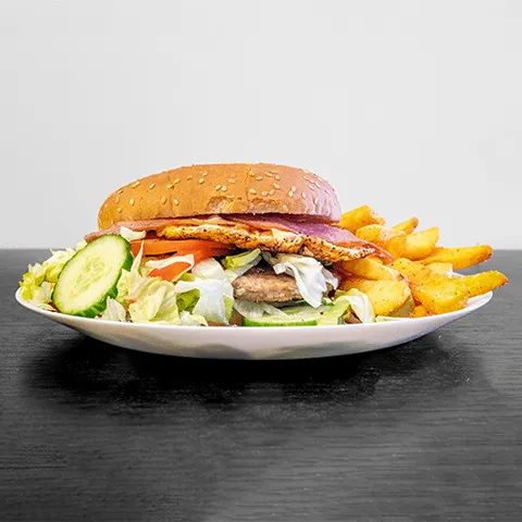 Hollywood special burger menu