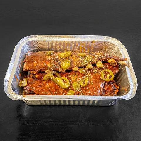 Spareribs hot