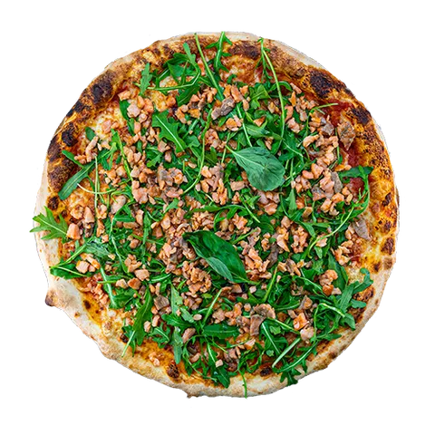 Pizza salmone