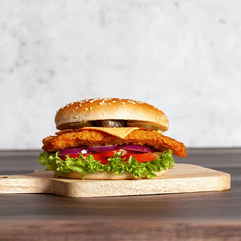 Hot burger