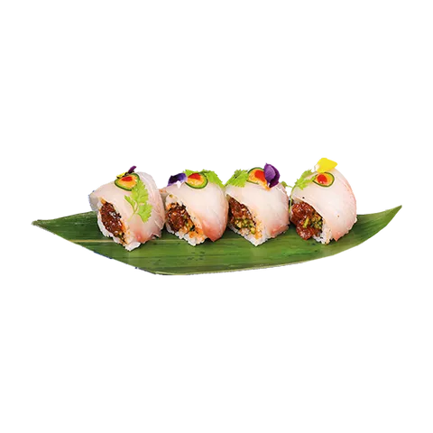 Hamachi special rolls