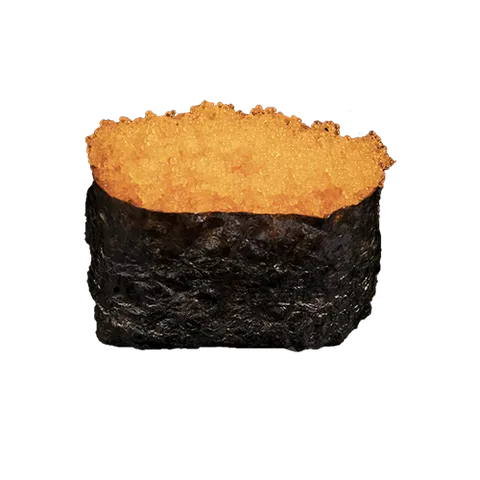Orange tobiko gunkan