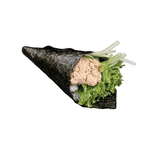 Tuna salad temaki