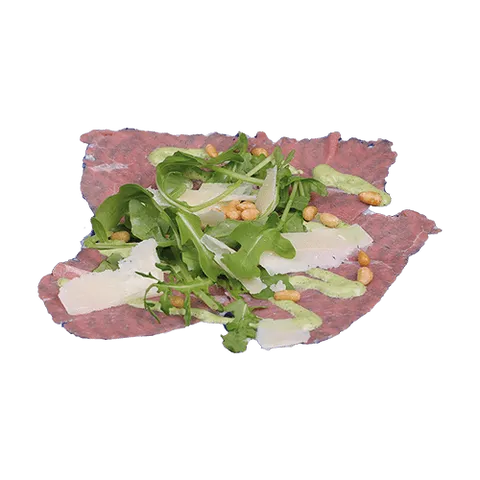 Carpaccio salade