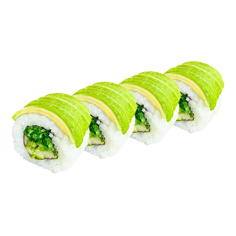 Veggie avocado roll