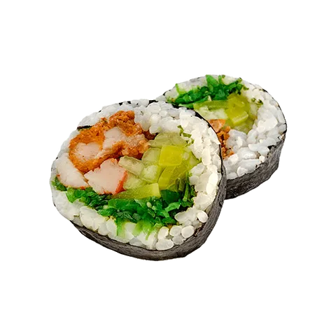 Crispy chicken futo maki