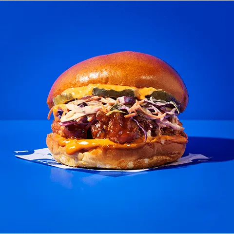 Veg Gochu nochicken coleslaw bun