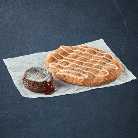 Double tasty snackbox: Cinnamon Bread & Chocolate Lava Cake