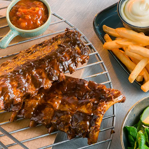 Spareribs menu medium