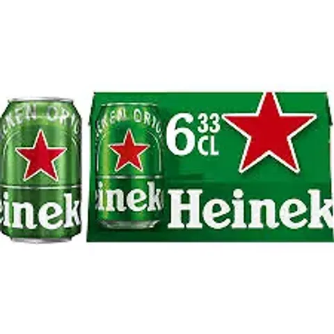 Heineken 6 pack gekoeld