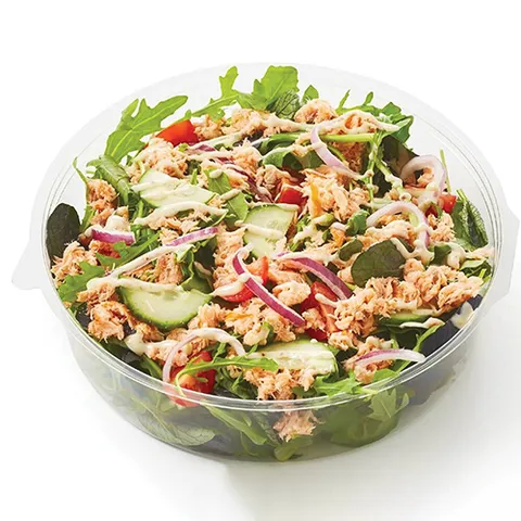 Salade gerookte zalm