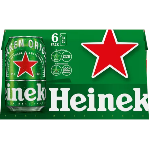 Heineken Premium Pilsener Bier 6x330ml