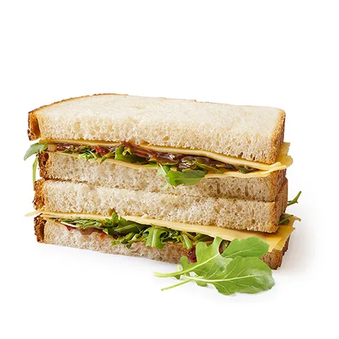 Sandwich sweet and cheese