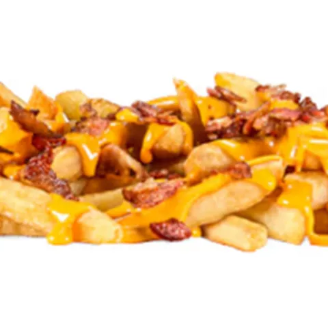 Cheesy fries bacon