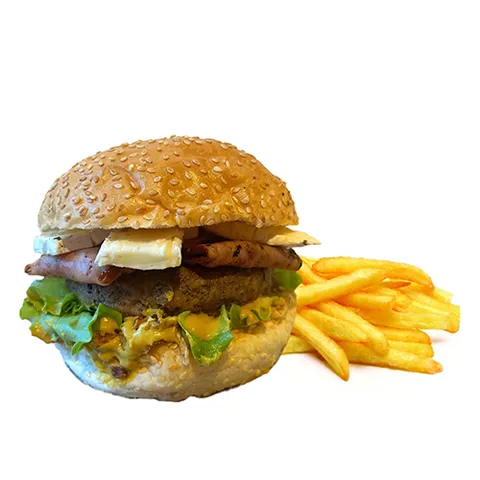 One night in Paris burger meal