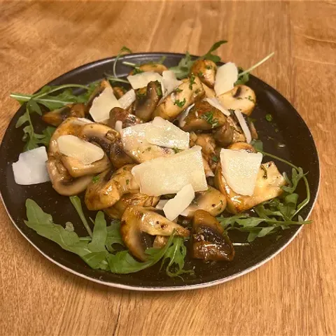 Gebakken champignons (vegetarisch)