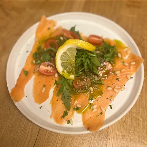 Zalmcarpaccio