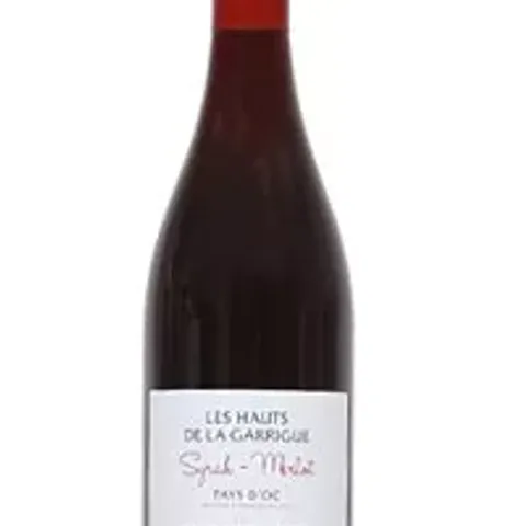 Fles Syrah-Merlot