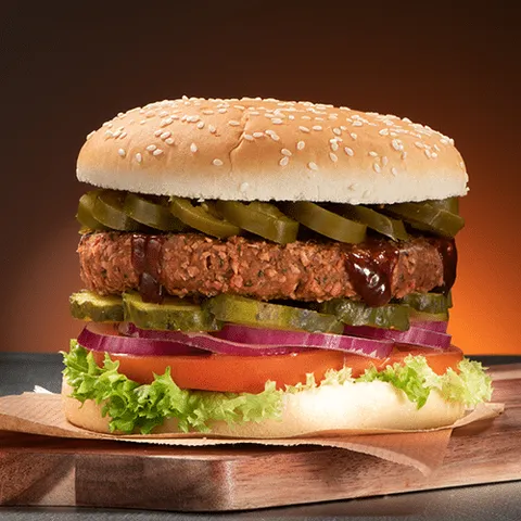 Hot chili vegetarische burger