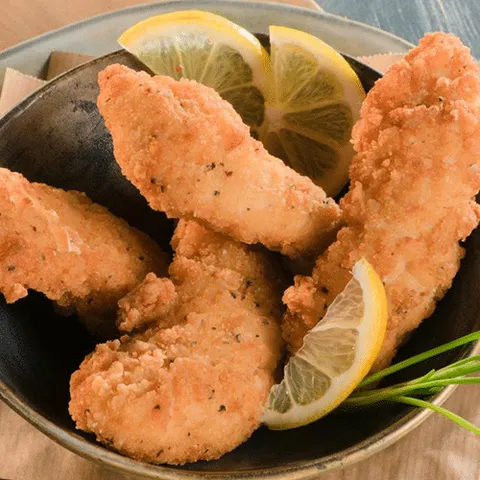 Crispy finger strips