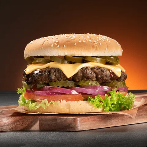 Mexican style beefburger