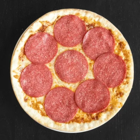Pizza con salame