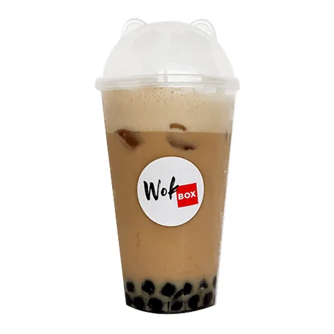Mango milk tea