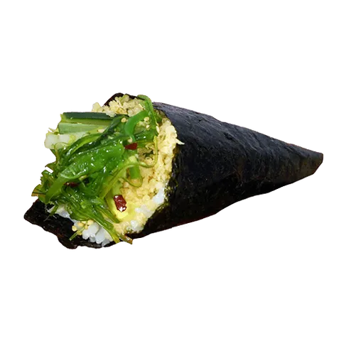 Wakame handroll