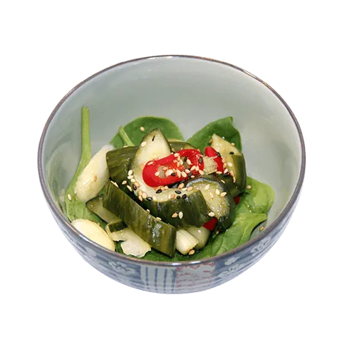 Sweet and sour pickles salad