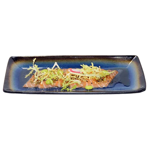 Truffle sake sashimi salad