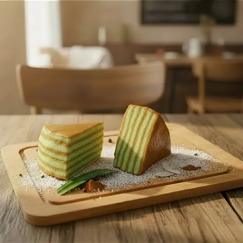 Spekkoek pandan